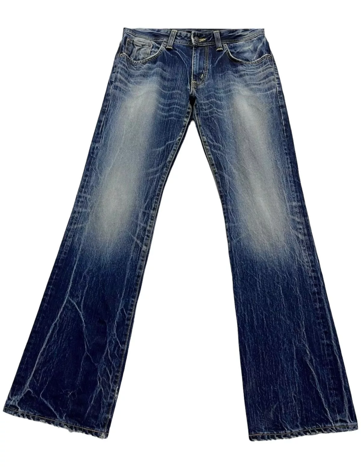 Edwin Denim Edwin × Vintage EDWIN REBEL FLARE VINTAGE Mudmax Blue Punk Lightning Whisker