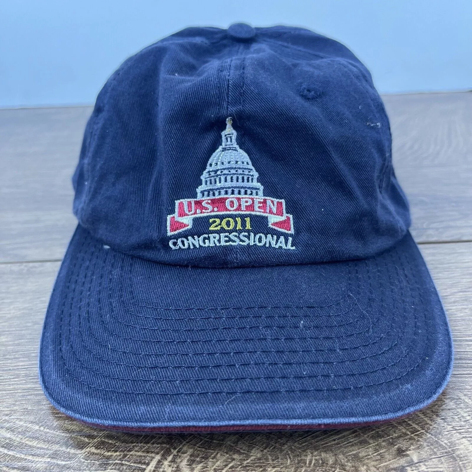 Other Hats Other 2011 US Open Hat Congressional Hat Blue Adjustable Hat Blue