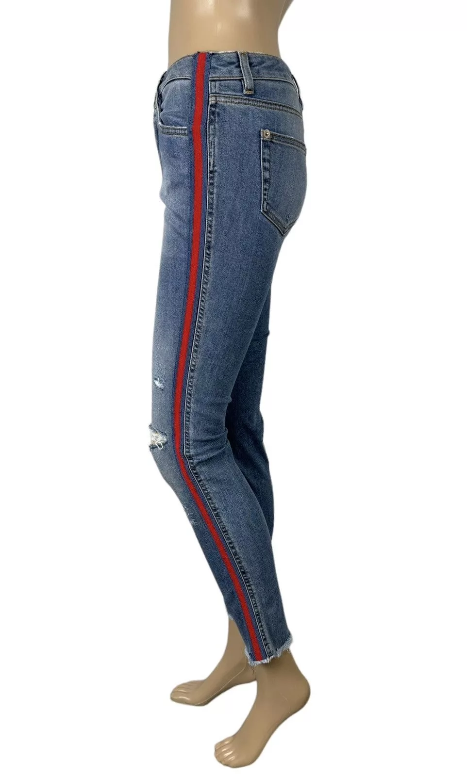 Ermanno Scervino Jeans Ermanno Scervino Slim Jeans Cropped size 40 Blue