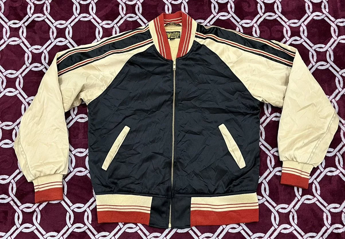 Sugar Cane Light Jackets Vintage Sugar Cane & Co Detroit Embroidered Sukajan Jacket Multi