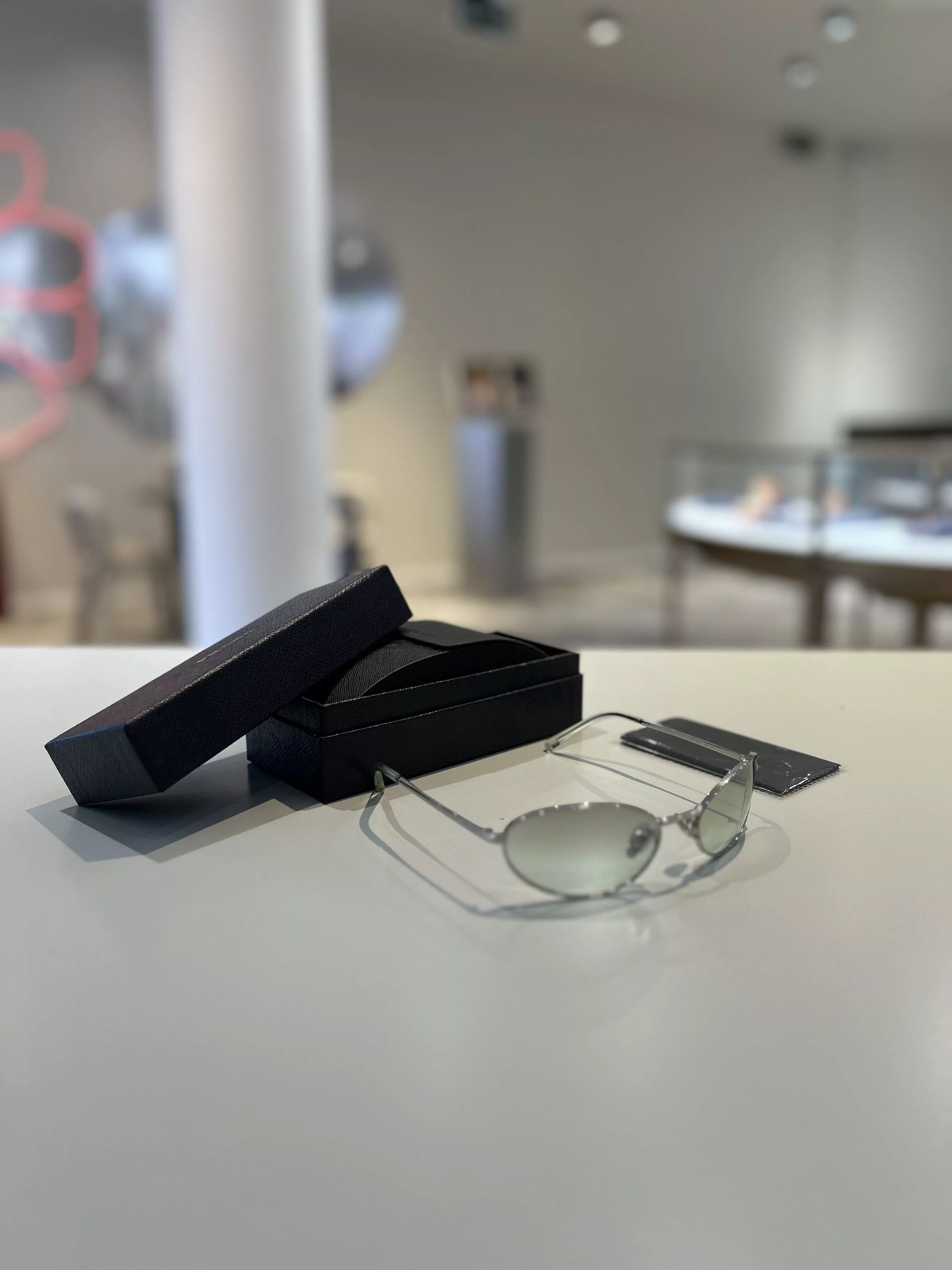 Prada Sunglasses Prada Oval Sunglasses Silver