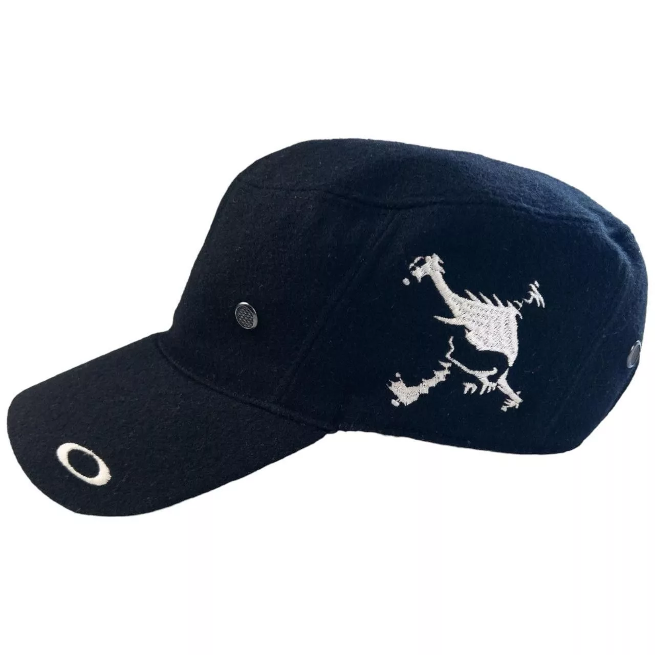 Oakley Hats Vintage Oakley Skull Hat Black