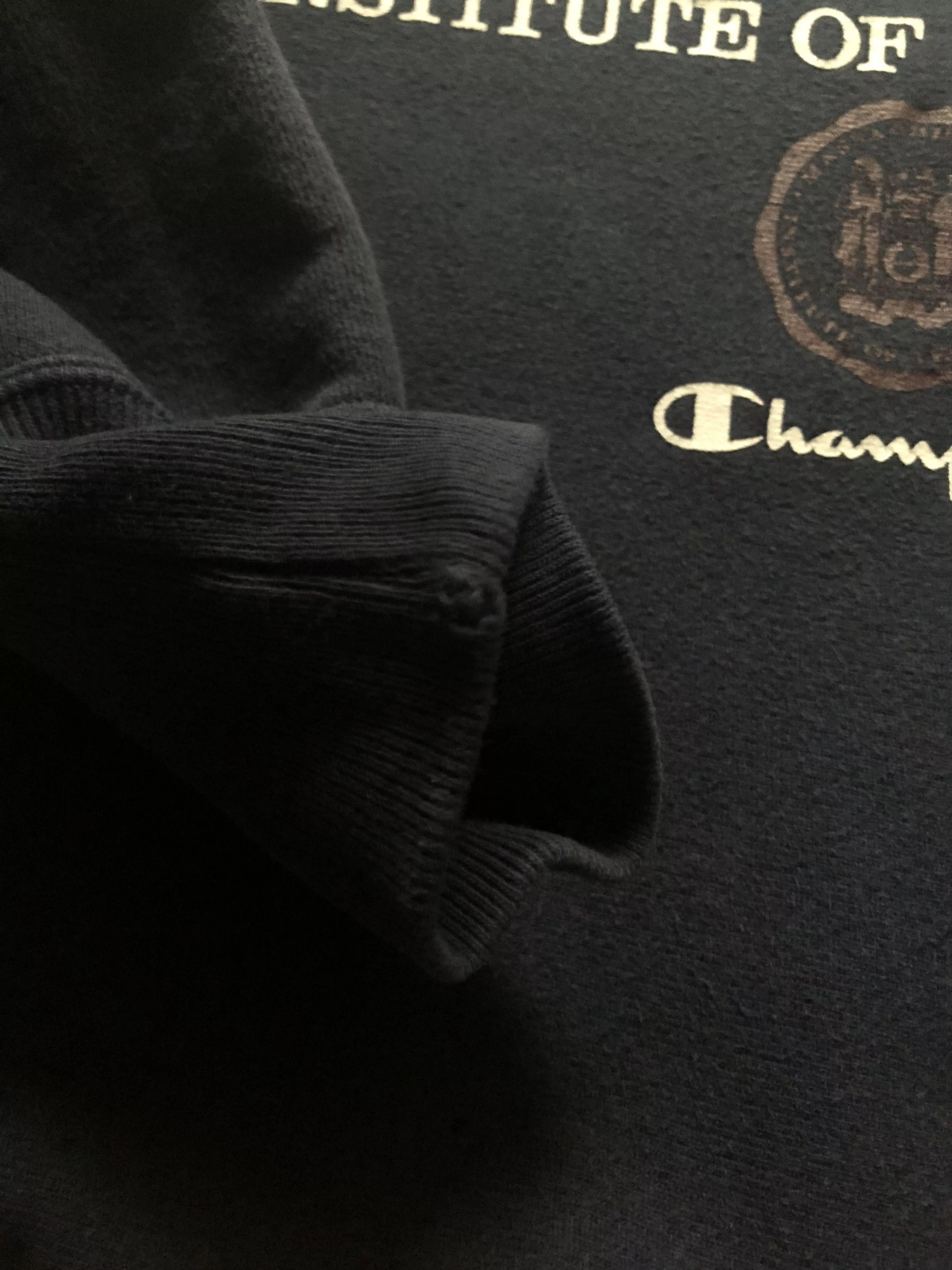 Champion Sweatshirts Hoodies Champion × Vintage Vintage MIT Champion Reverse Weave Sweatshirt Blue