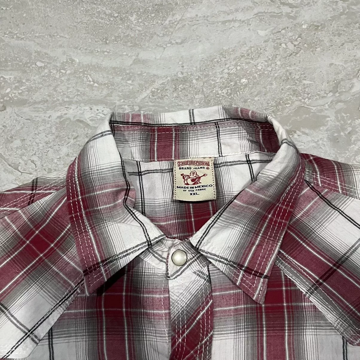 True Religion Shirts Button Ups True Religion Button Up Shirt Multi Streetwear