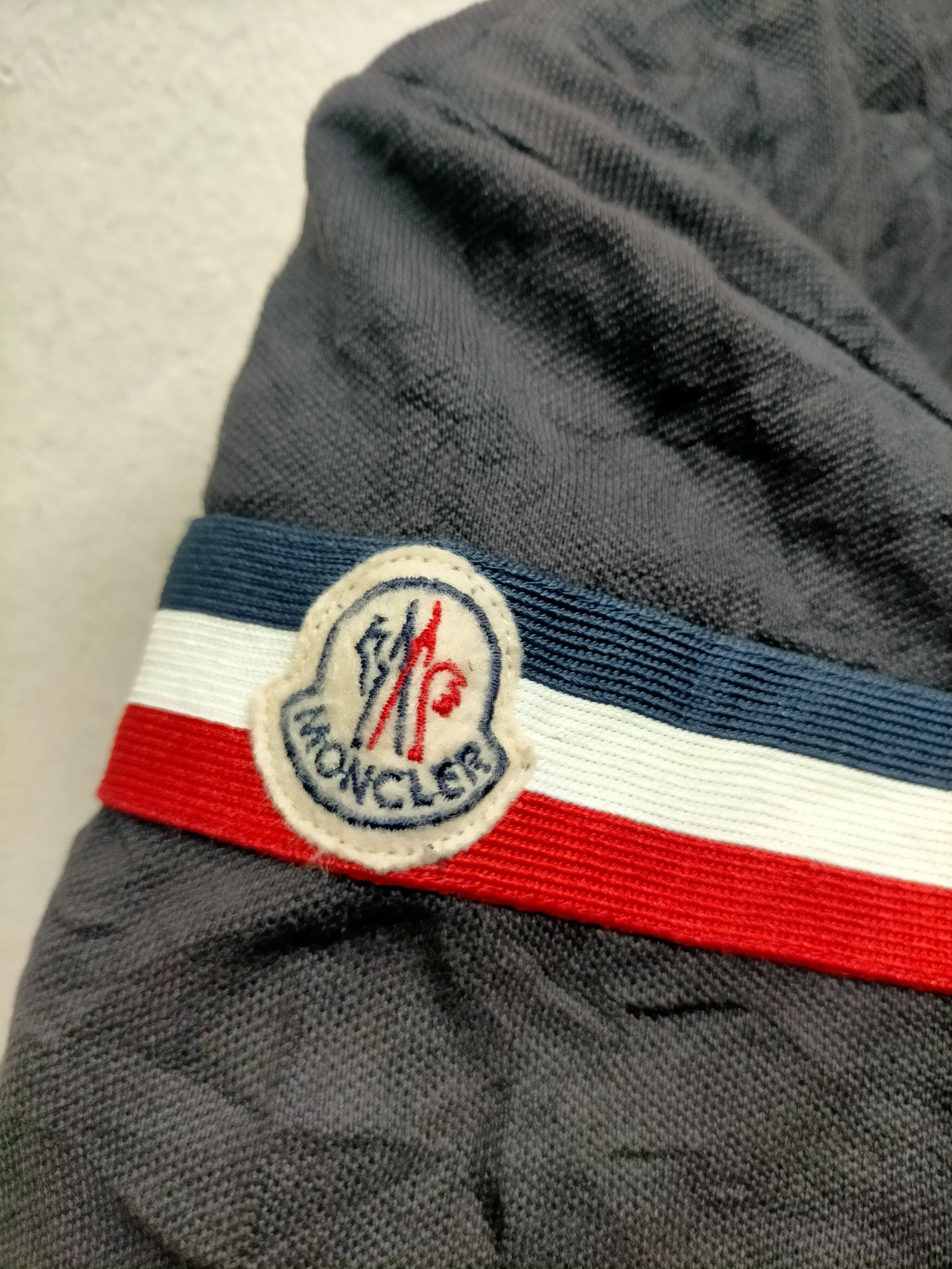 Moncler Polos Moncler Polo Tshirt Black