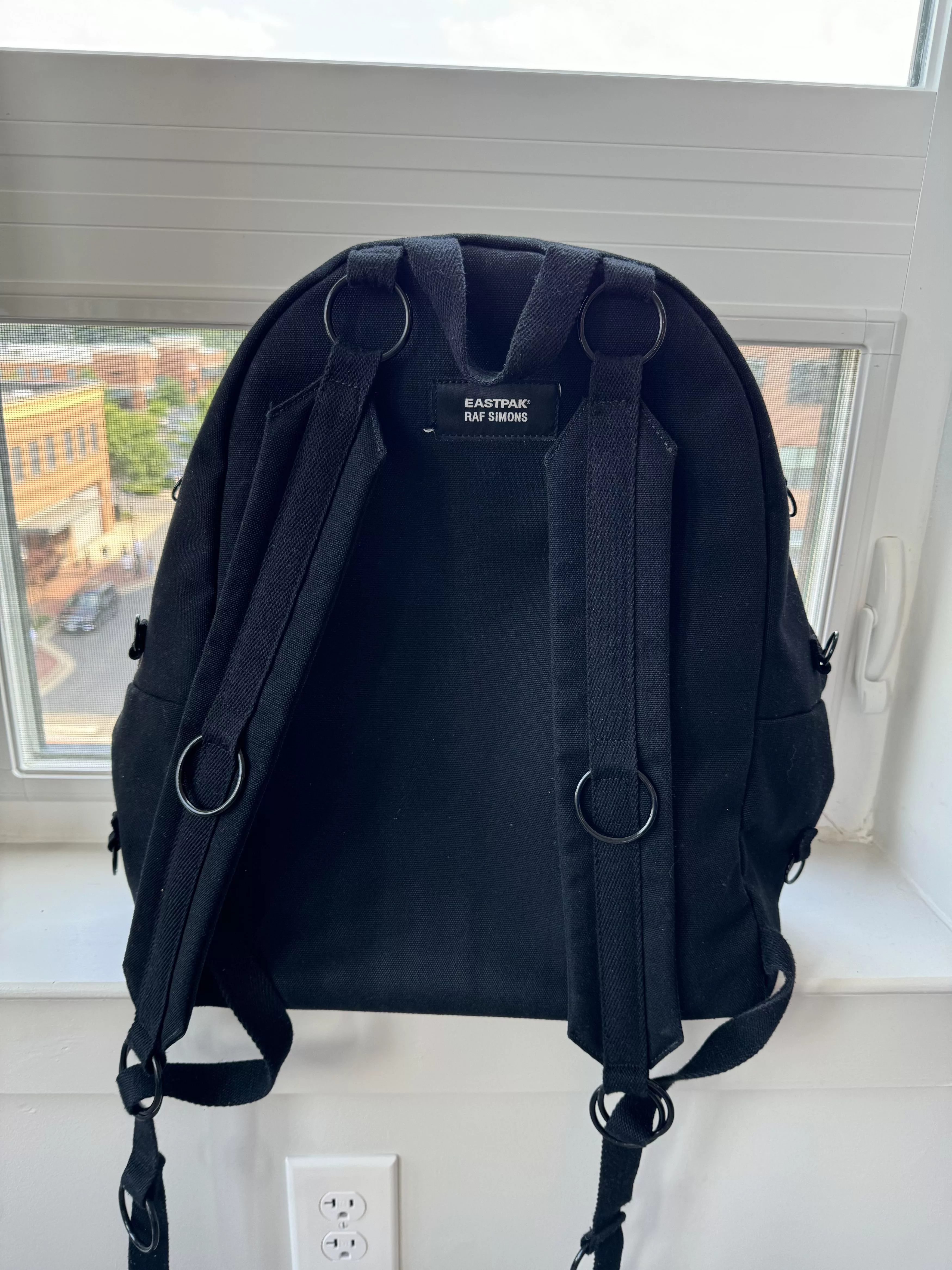 Raf Simons Bags Luggage Raf Simons Eastpack Backpack Black