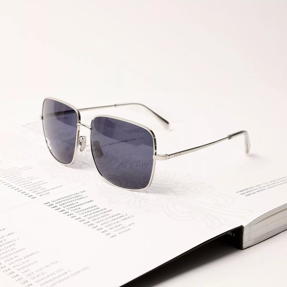Celine Sunglasses CELINE CL40284U SUNGLASSES Silver