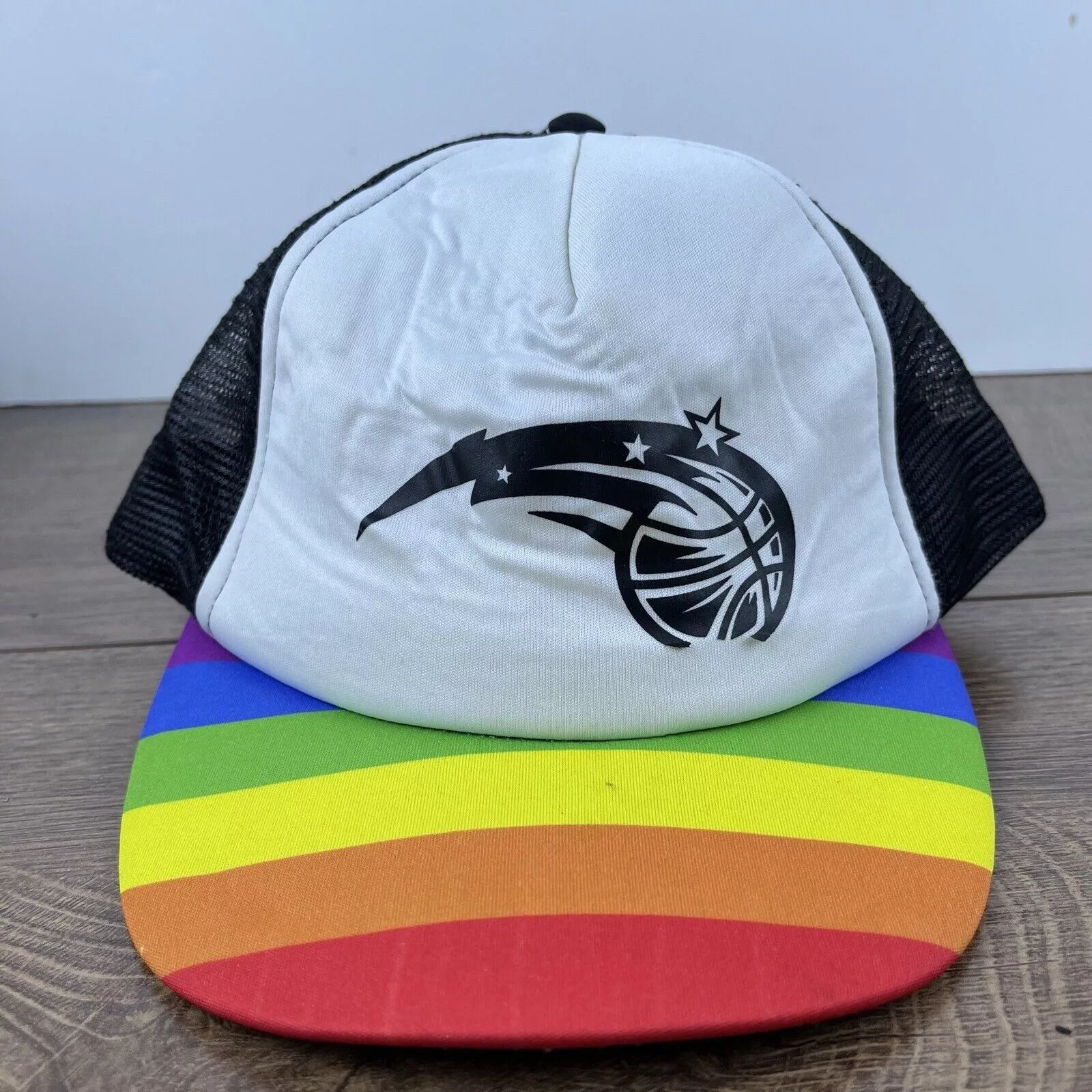 Other Hats Other Orlando Magic Snapback Hat Pride White Hat Adjustable White