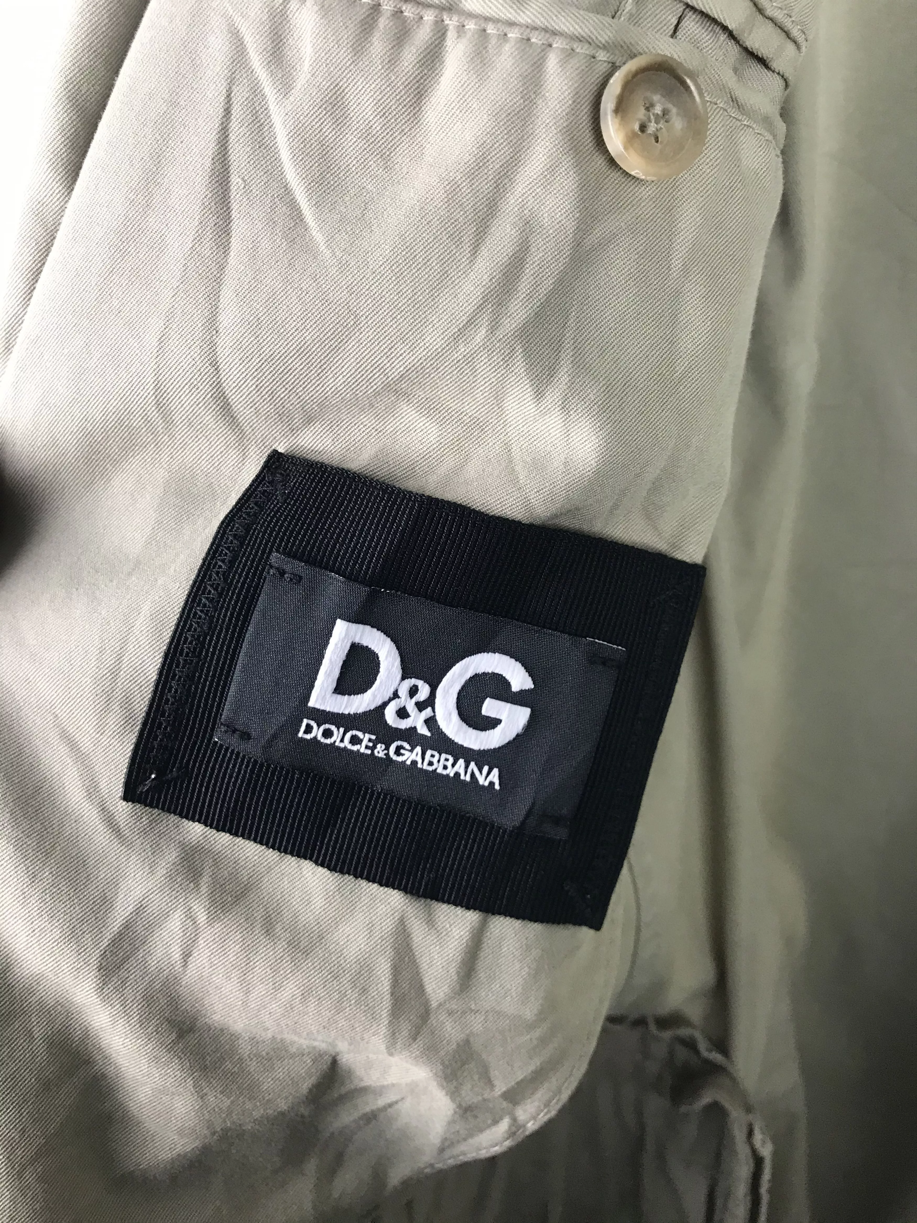 Dolce & Gabbana Light Jackets Dolce & Gabbana Luxury Dolce Gabbana D&G Button Jacket Multi Vintage