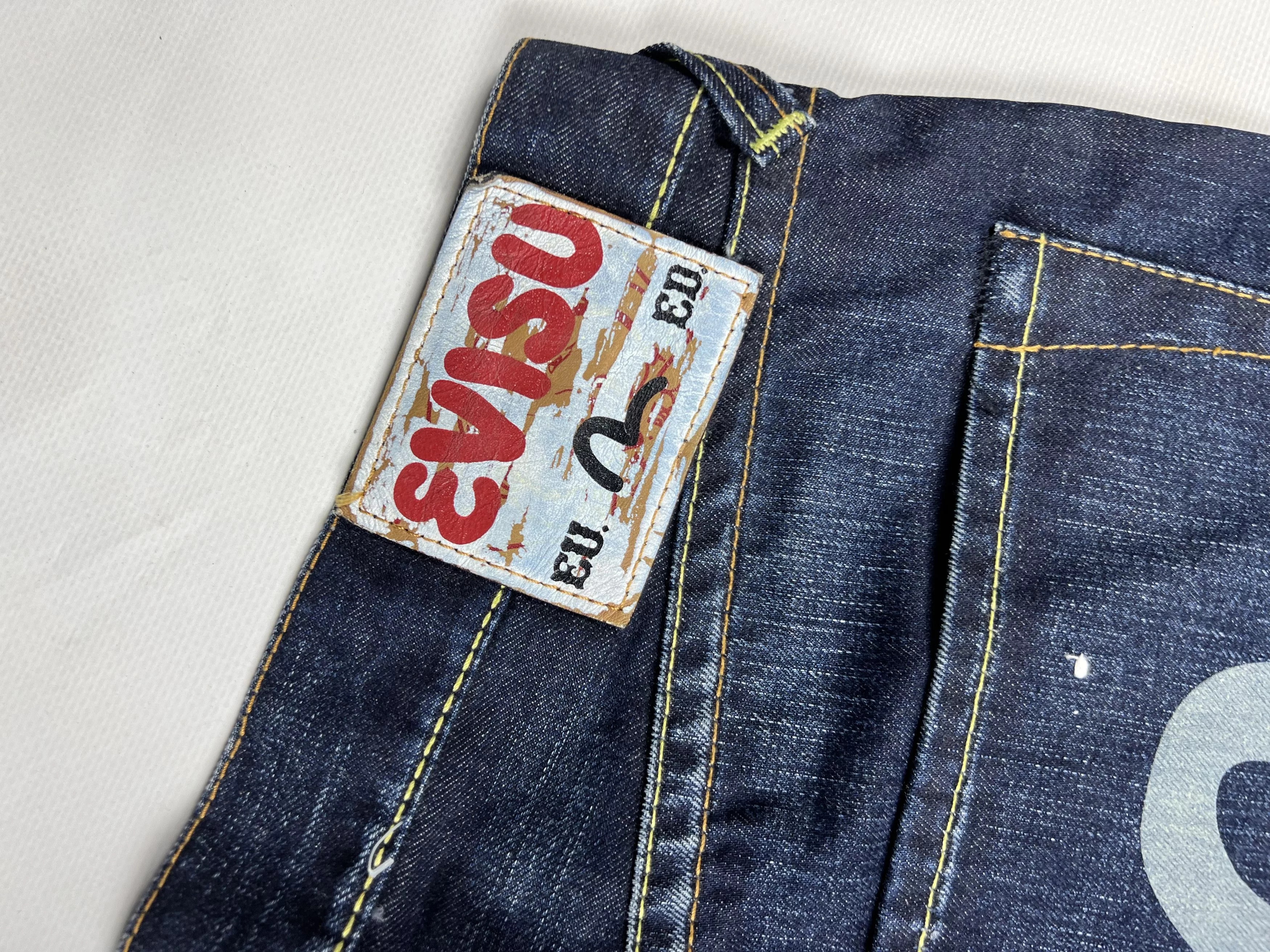 Evisu Denim Jeans 34 Blue