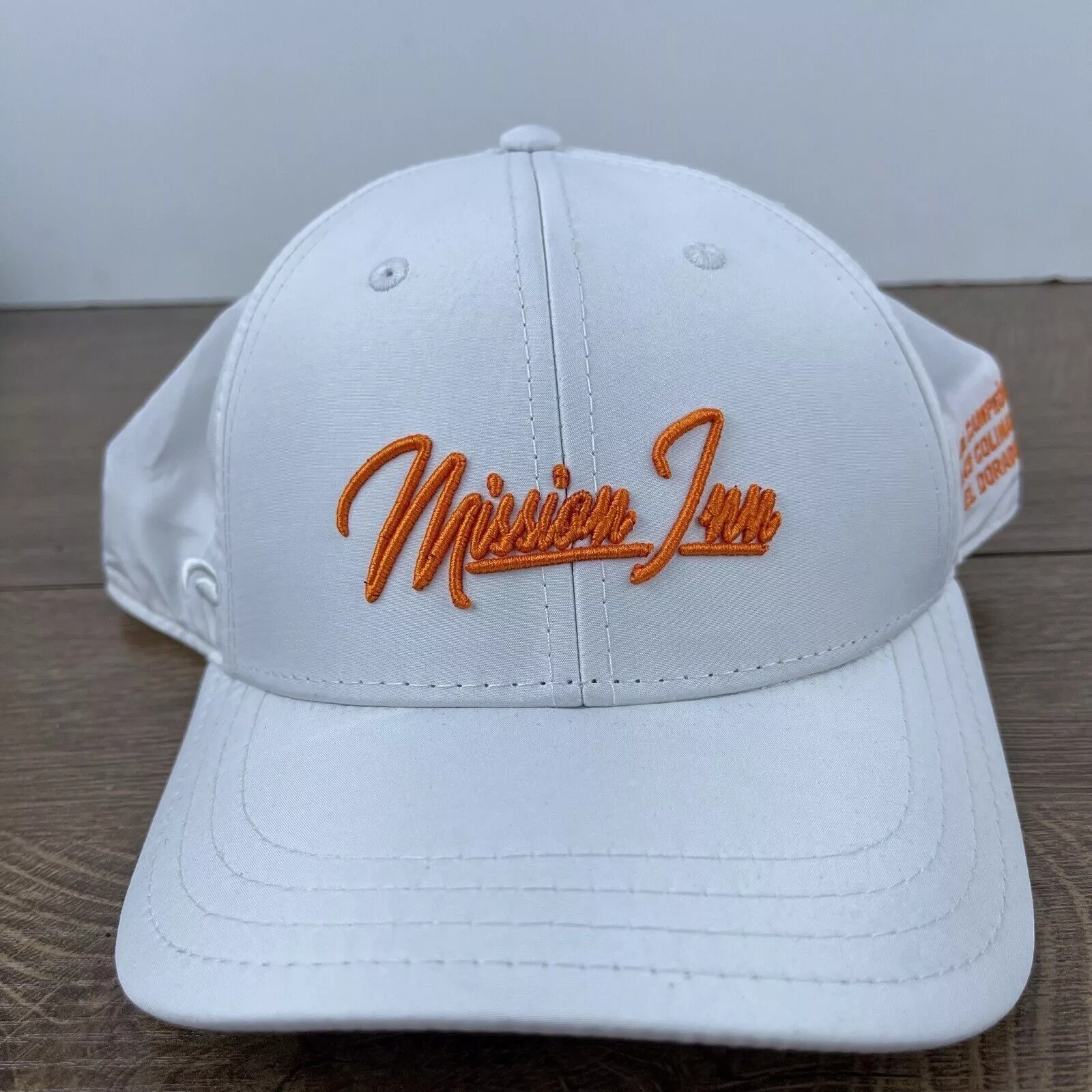 Other Hats Other Mission Inn Hat Mission Snapback Hat White Hat Adjustable Wh