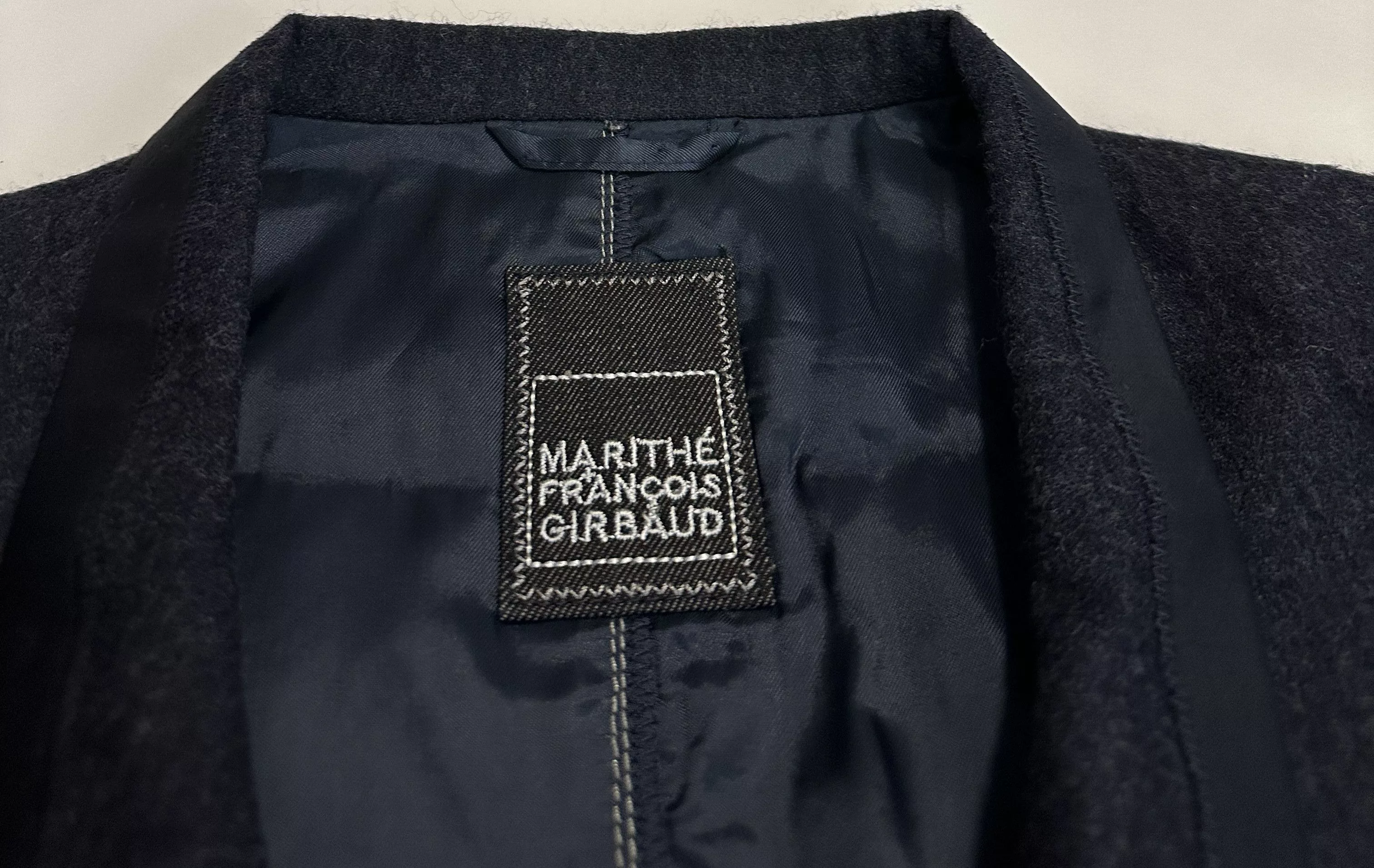 Marithe + Francois Girbaud Blazers Marithe + Francois Girbaud Blue wool blazer