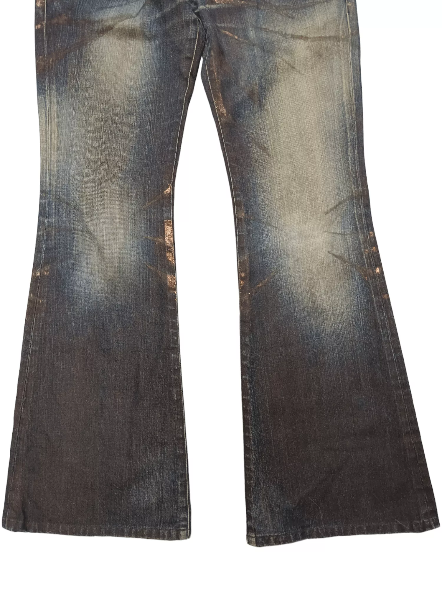 Tornado Mart Denim Rare!!! Tornado Mart Seditionaries Super Flare Jeans Blue