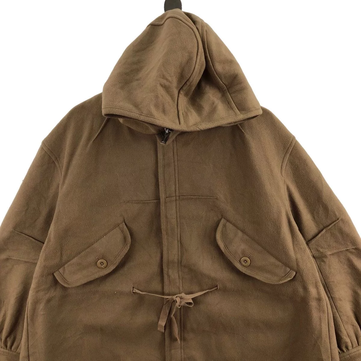 GU Jackets GU × Jun Takahashi × Undercover GU x UNDERCOVER Wool Parka Jacket Jun Takahashi Brown
