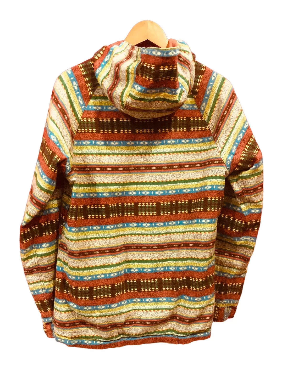 GRN Heavy Coats GRN Reversible Color Block Hoodie Jacket Multi