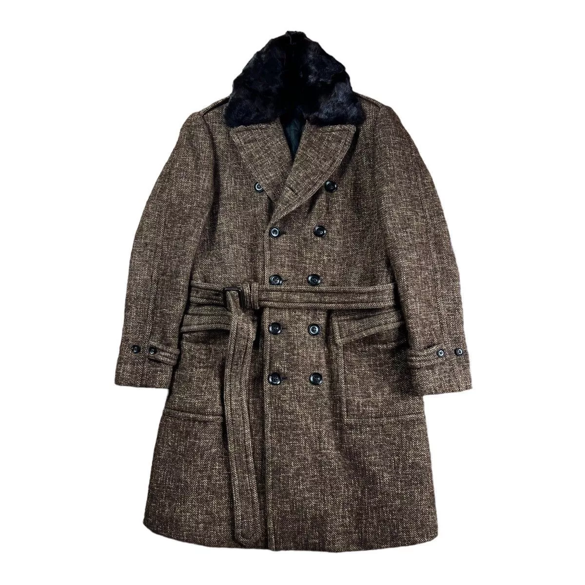 Burberry Prorsum Heavy Coats BURBERRY PRORSUM FALL 2011 CHRISTOPHER BAILEY TRENCH COAT Brown