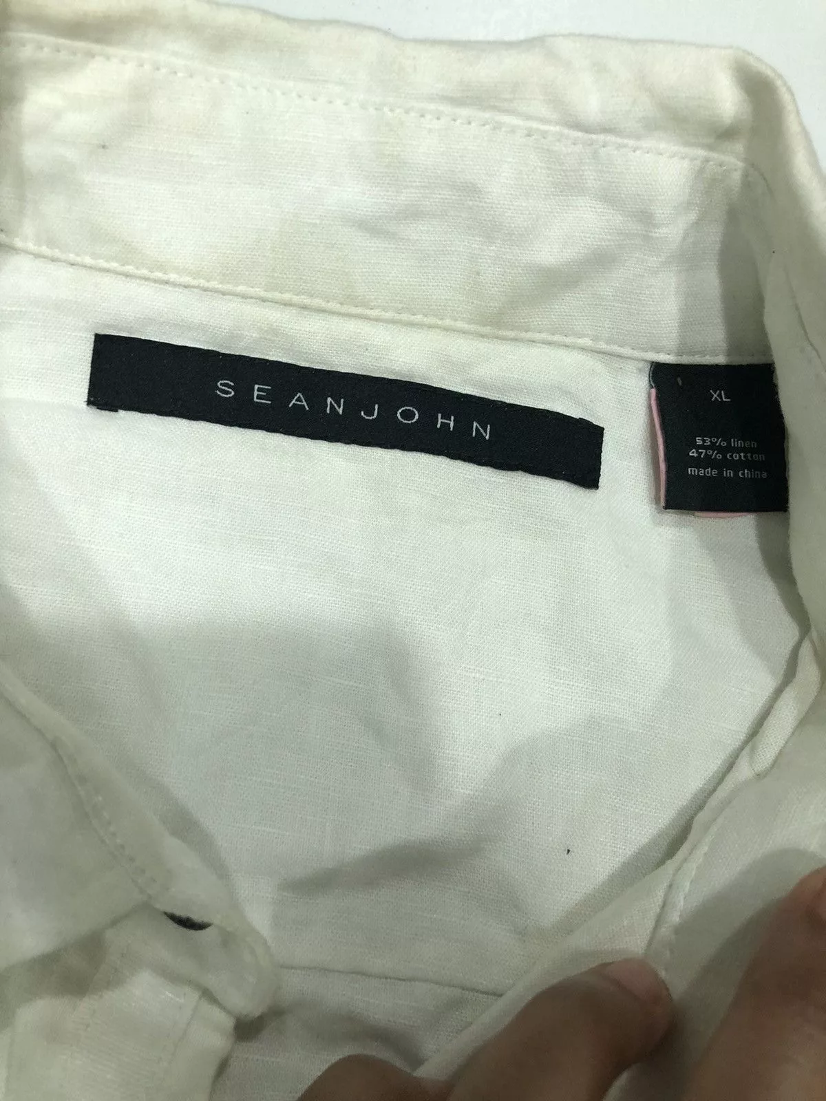 Sean John Shirts Button Ups Sean John White