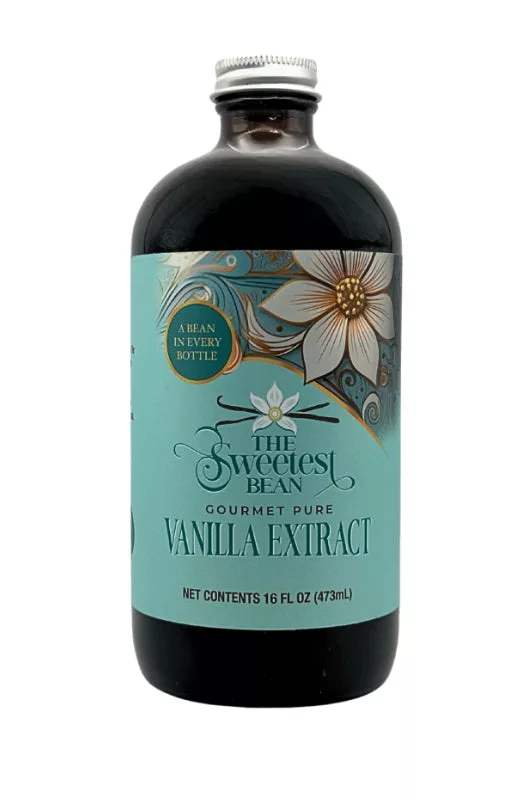 16 oz. Single-Origin Pure Vanilla Extract