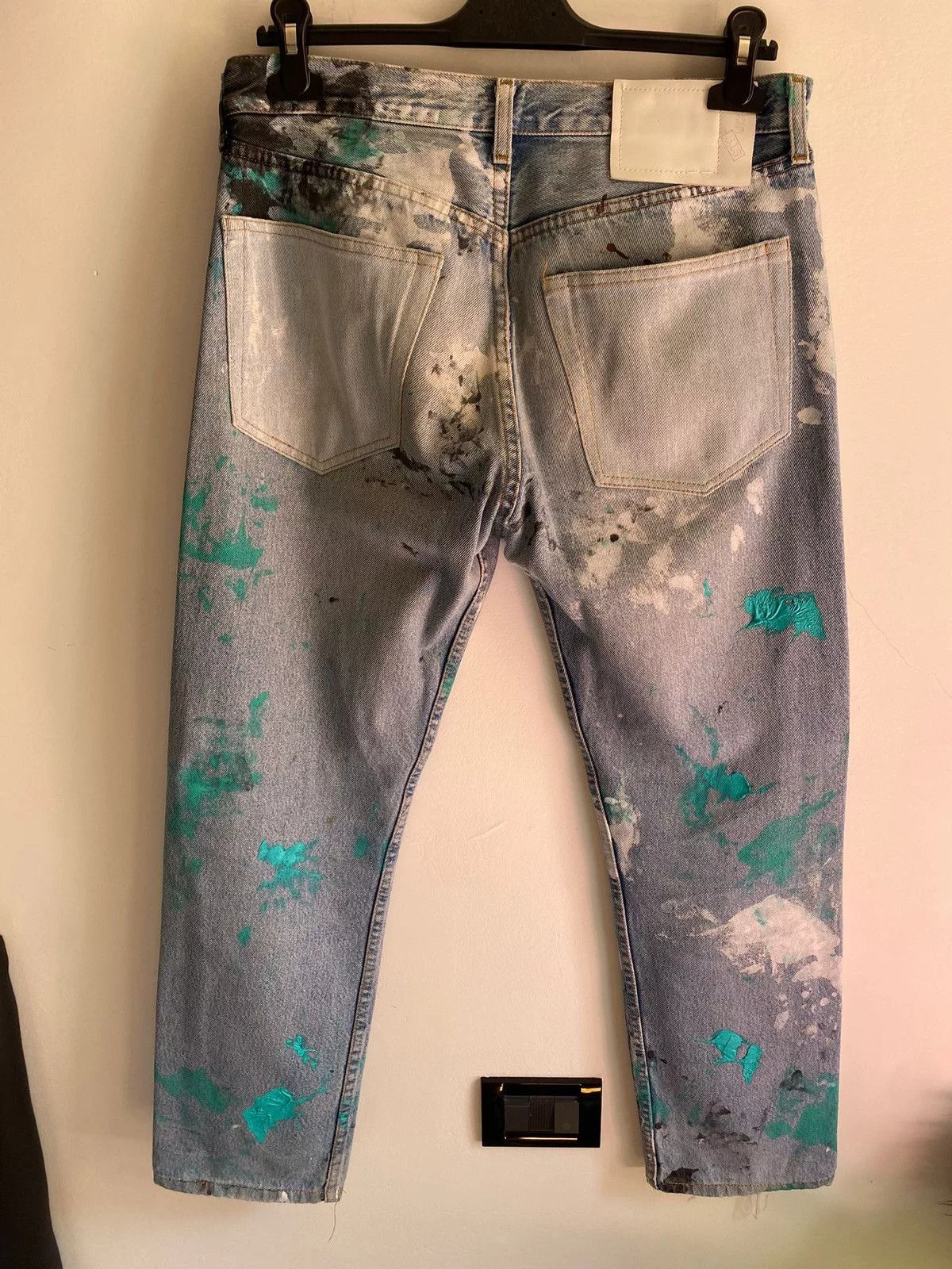 Other Denim Other Custom paint denim Blue Streetwear