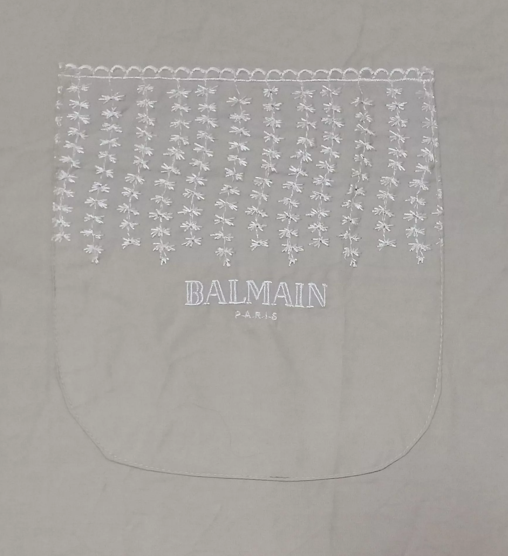 Balmain Miscellaneous Vintage Balmain Paris Kitchen Apron Brown