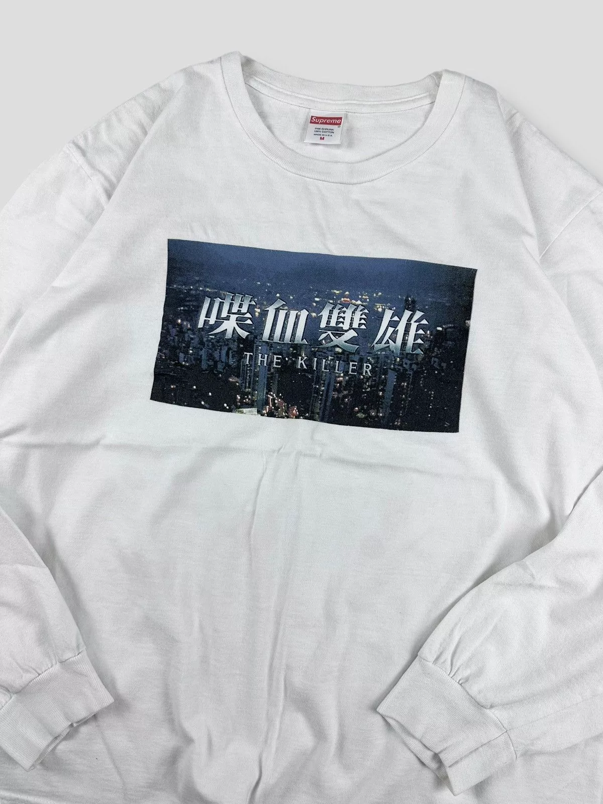 Supreme Long Sleeve T Shirts Supreme X The killer long sleeve t-shirt White