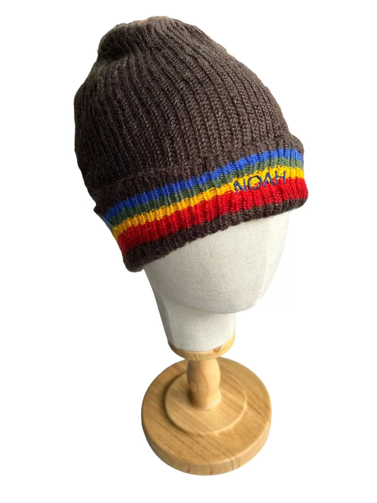Noah Hats NOAH Multicolour Beanie Hats Brown