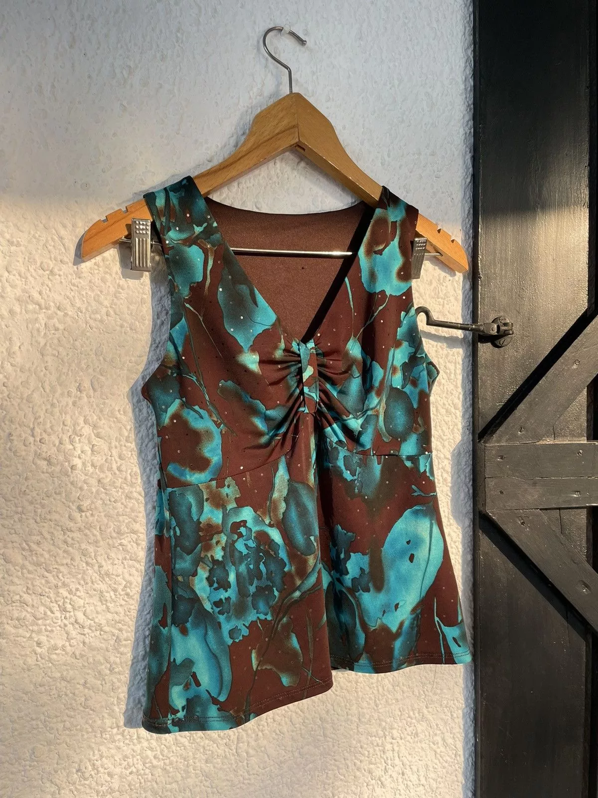 Vintage Blouses Vintage Y2k blouse Brown