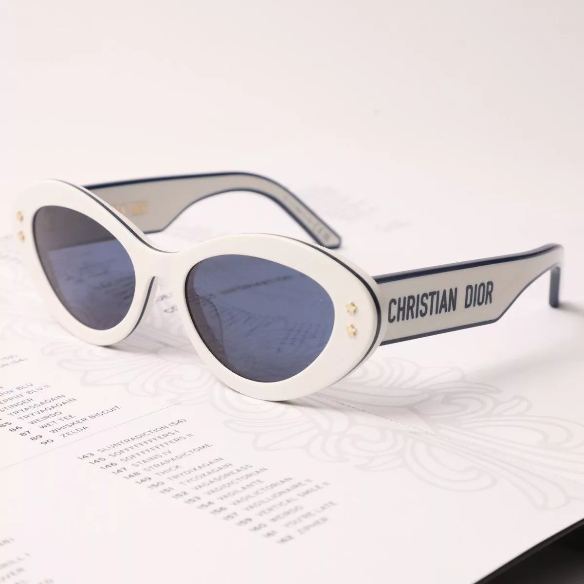 Dior Sunglasses DIOR DIORPACIFIC B1U SUNGLASSES White