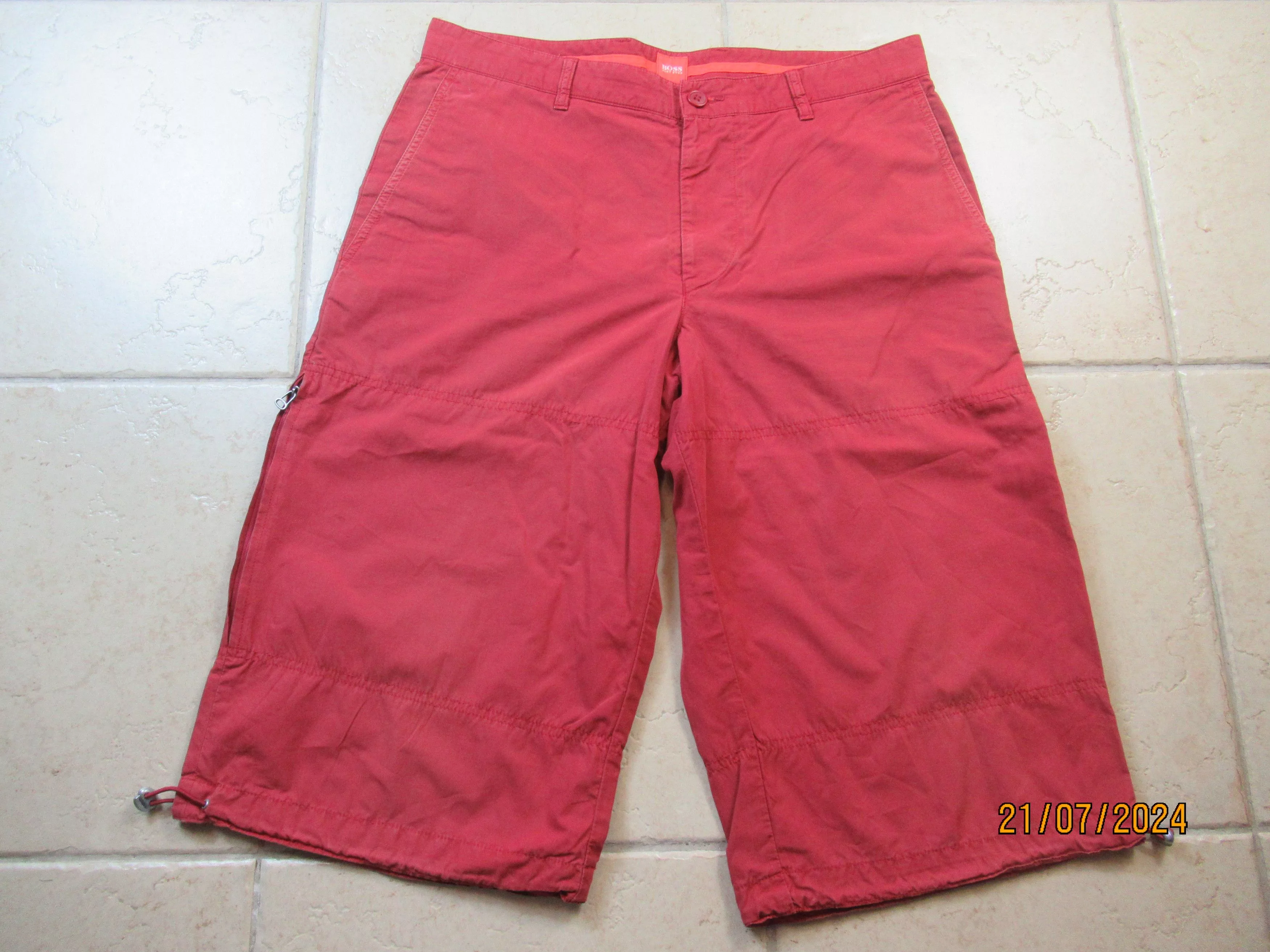 Hugo Boss Shorts Hugo Boss Riso red shorts