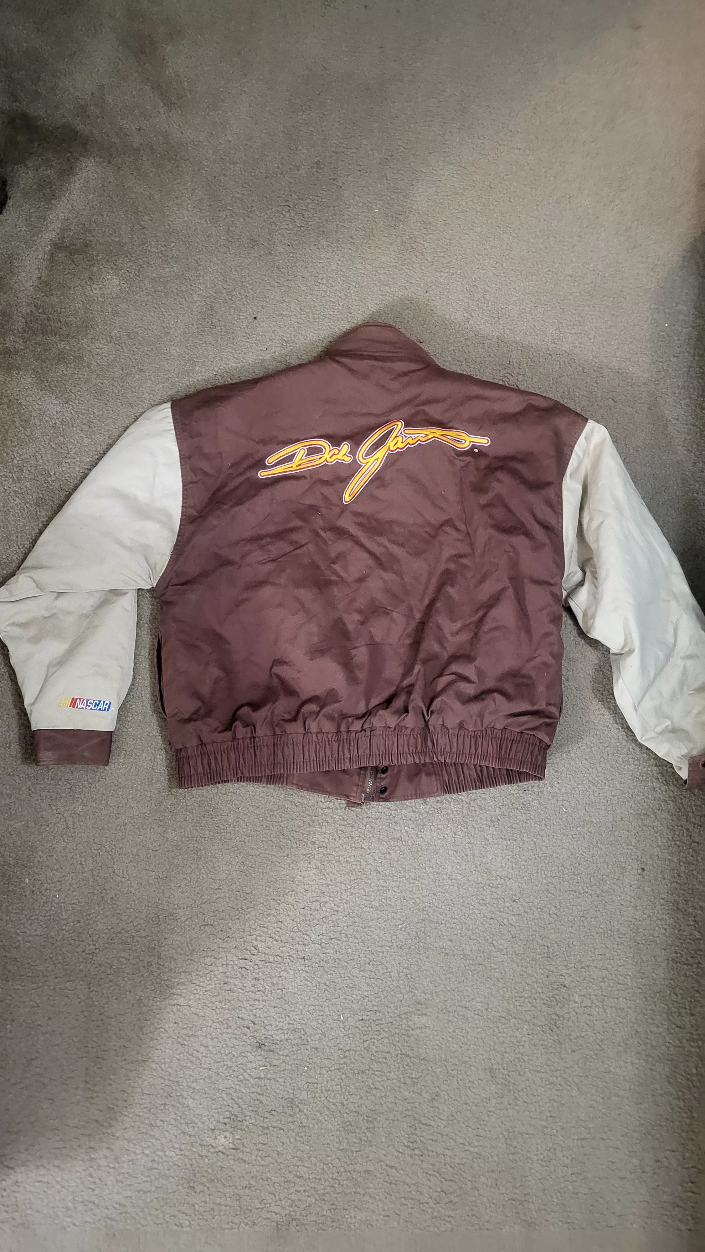 NASCAR Light Jackets NASCAR Jacket Dale Jarrett Brown