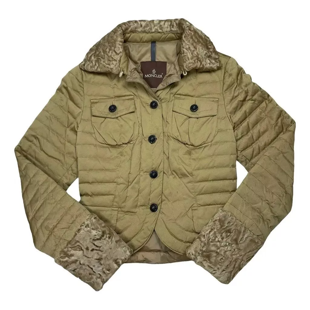 Moncler Jackets Moncler puffer jacket Size:1 fit XS/S Beige
