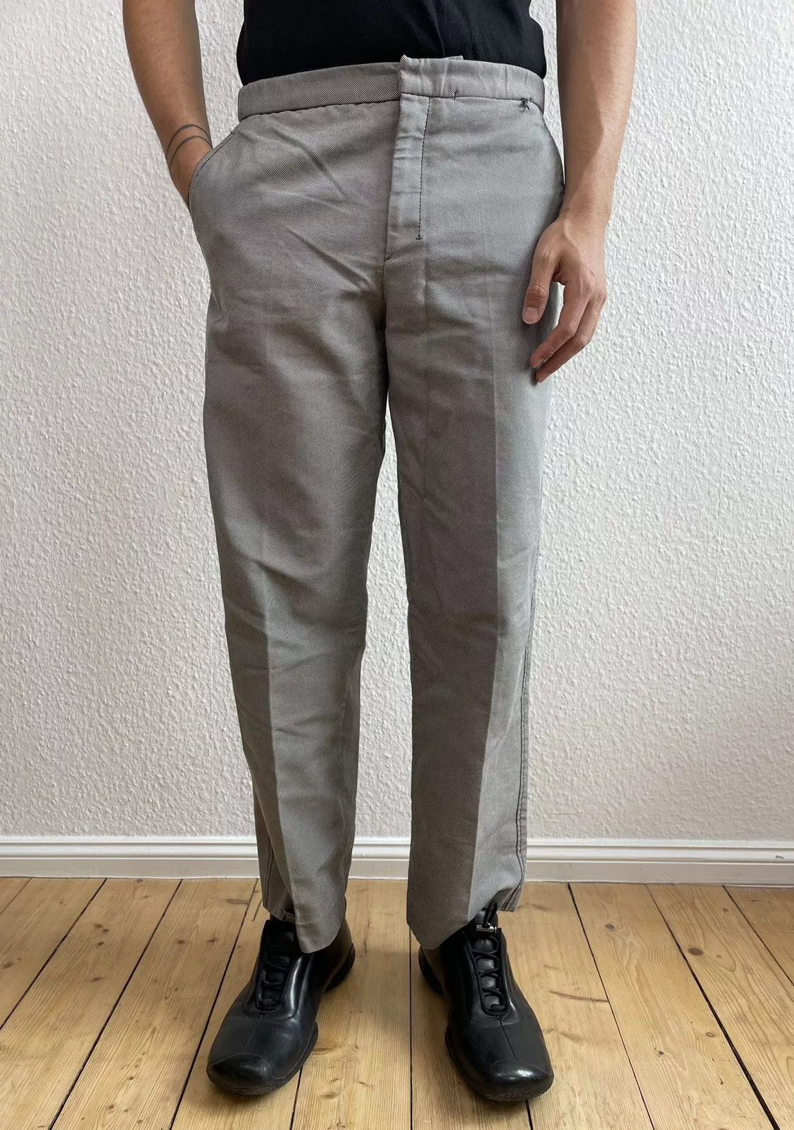Prada Casual Pants Prada 00 technical casual pants Gray