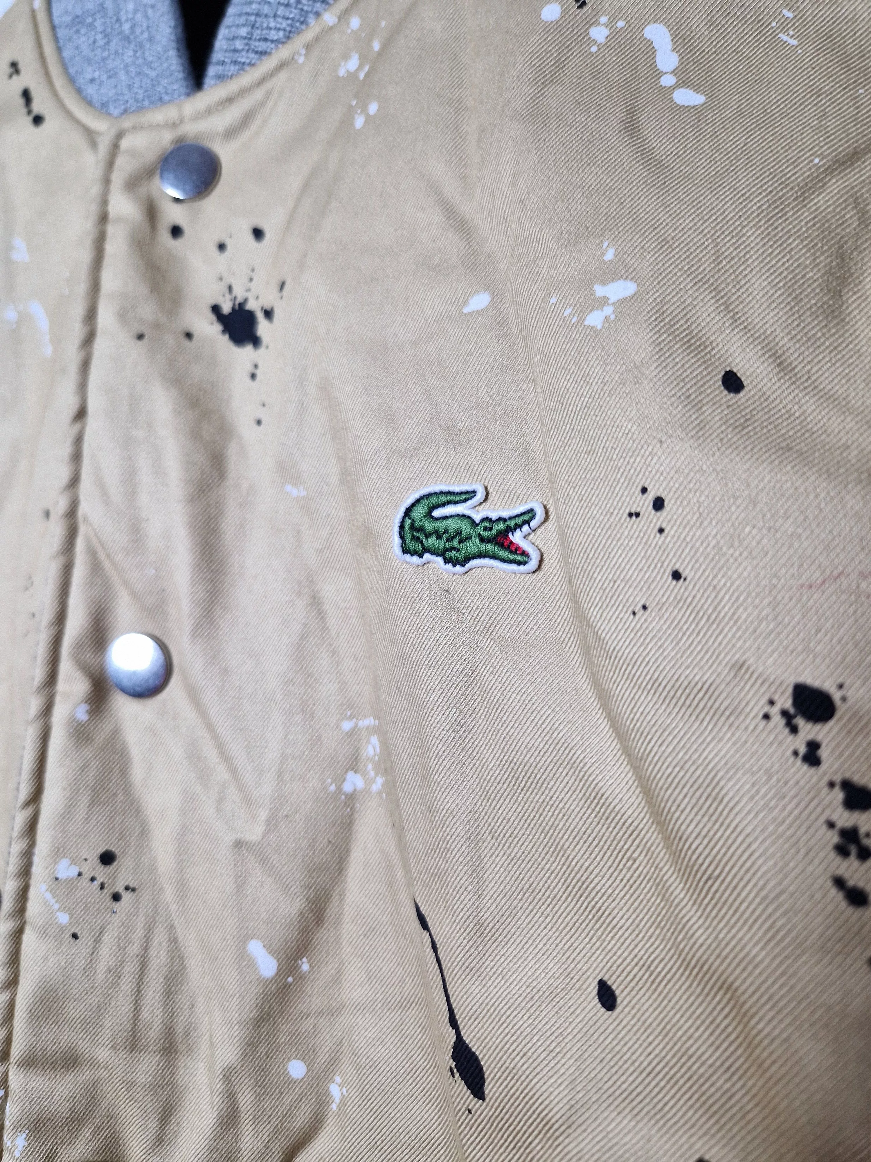 Lacoste Bombers Lacoste Live Reversible Varsity Jacket Multi