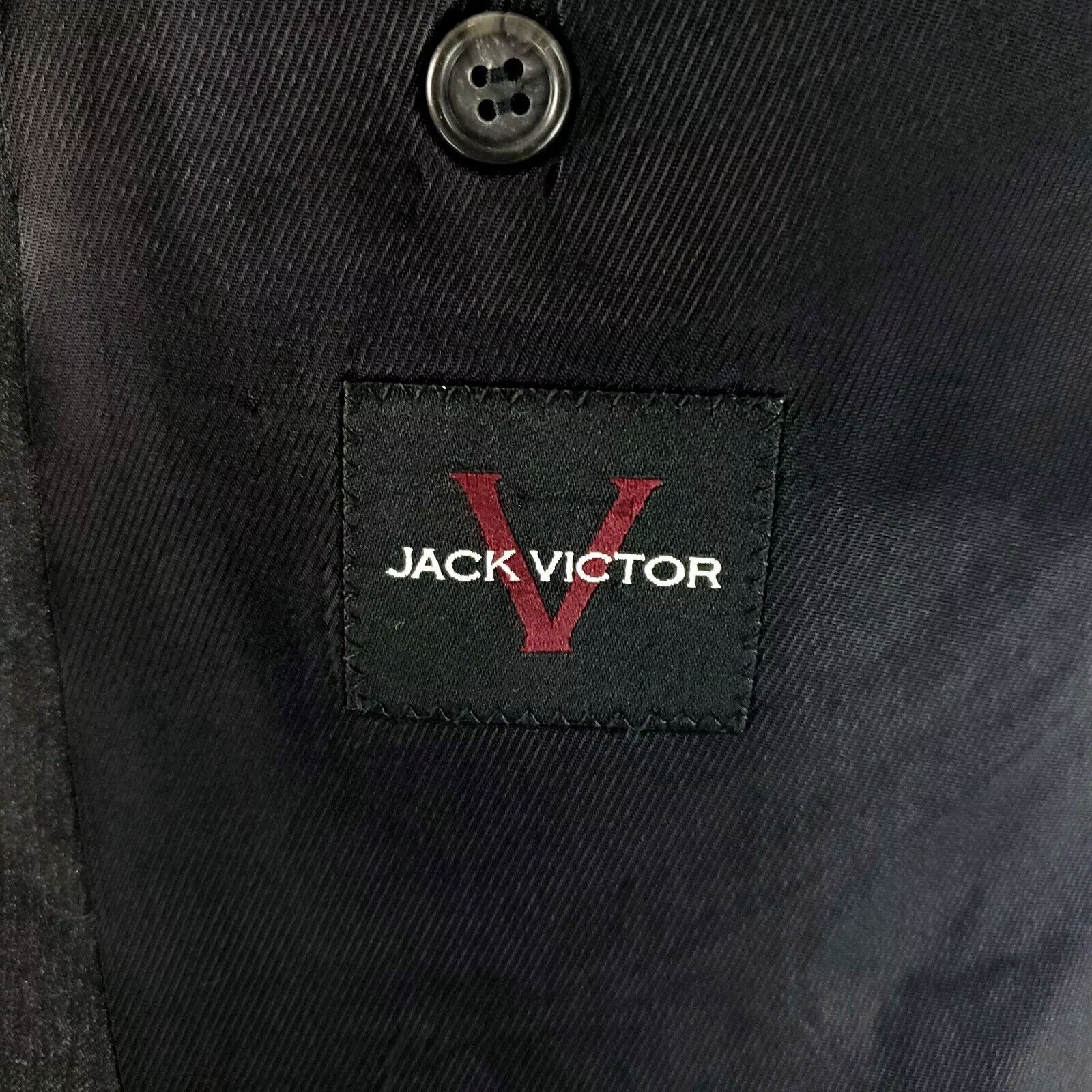 Jack Victor Suits Jack Victor Vogue Ct Wool 2 Button 2 Piece Suit 44L Gray 42/