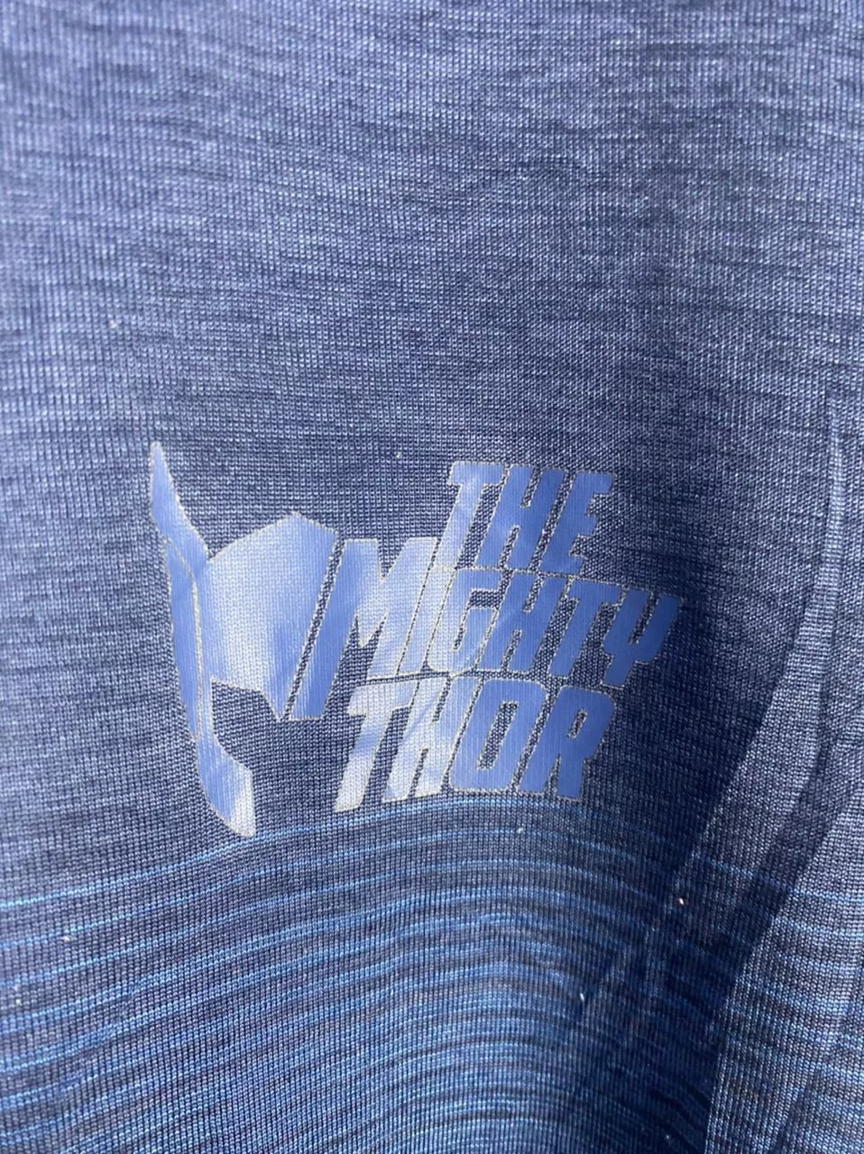 Marvel Comics Short Sleeve T Shirts Marvel Comics × Uniqlo Marvel x Uniqlo the mighty thor tshirt Blue Streetwear