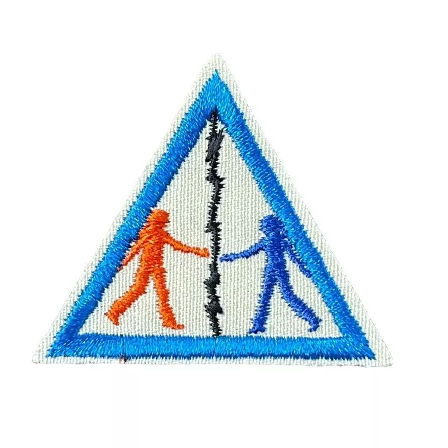 Other Miscellaneous Other Try It Working it Out Patch GSA Girl Scouts of America Brow Blue