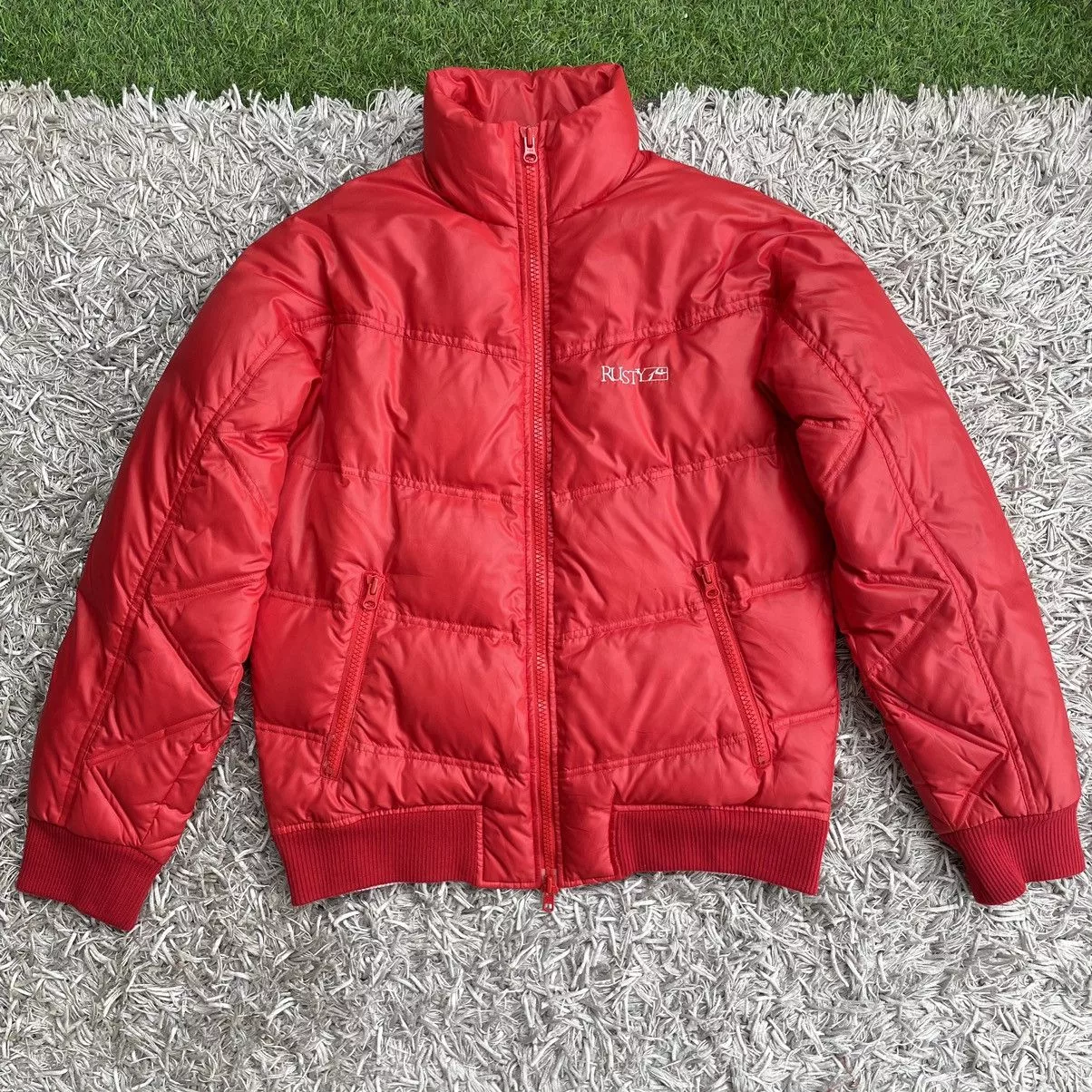 Rusty Light Jackets Rusty Raglan Jacket Red Streetwear