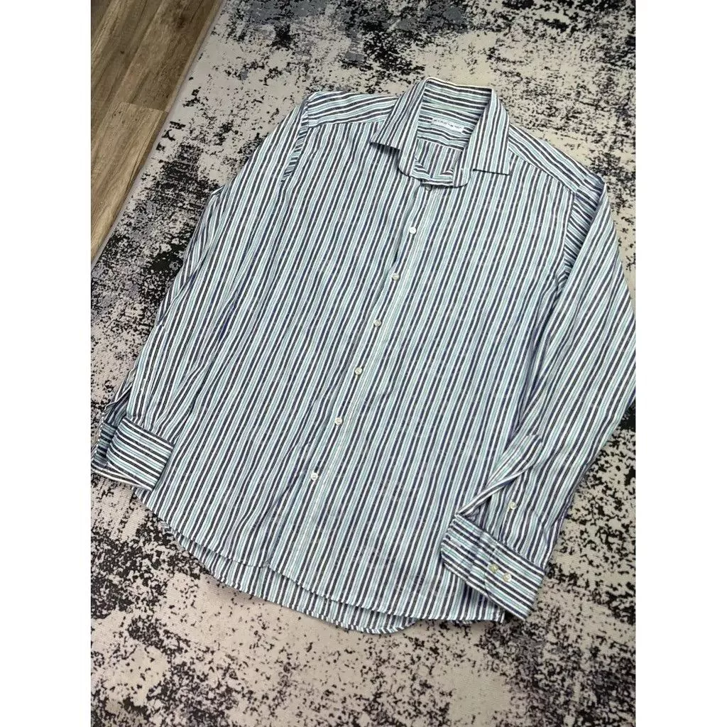 Etro Shirts Button Ups Etro Shirt Blue Size M