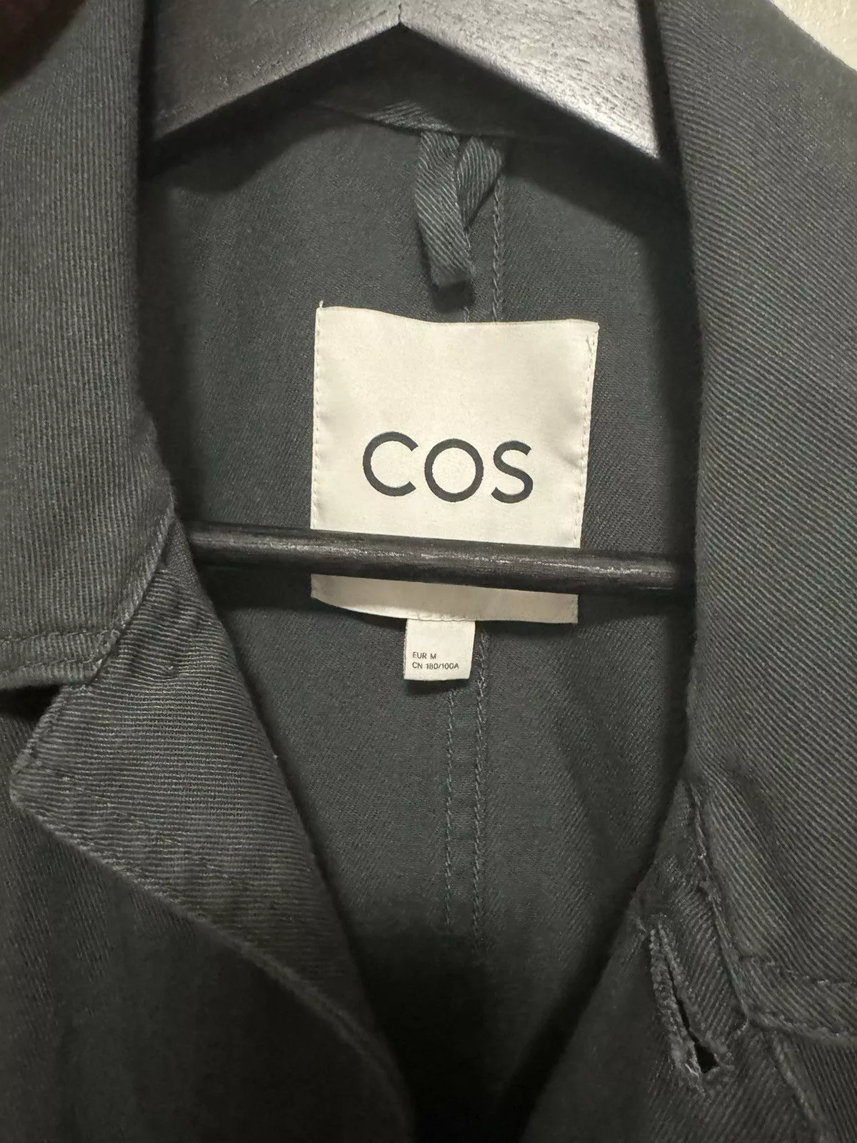Cos Shirts Button Ups Cos cotton coat Green