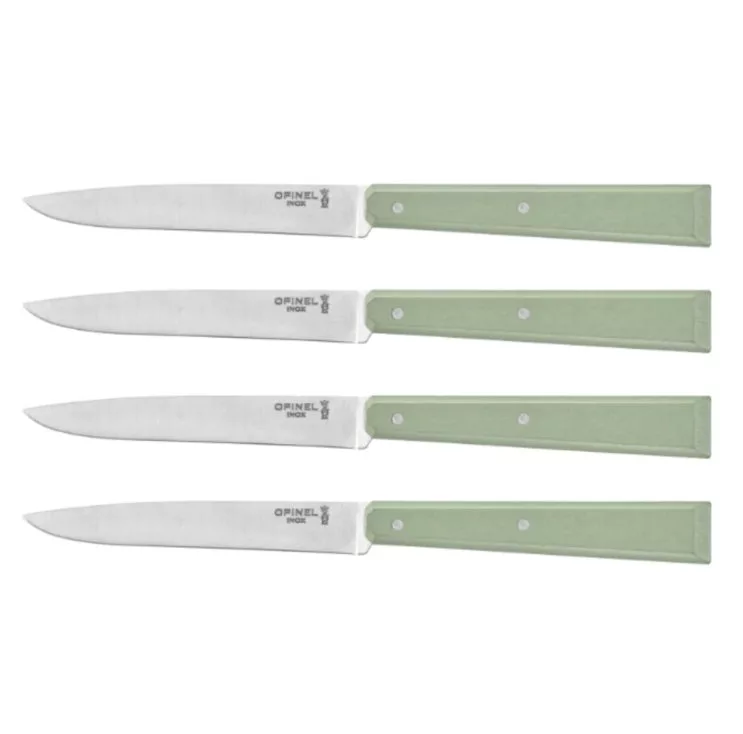 Bon Appetit Steak Knives Sage Green 4/set
