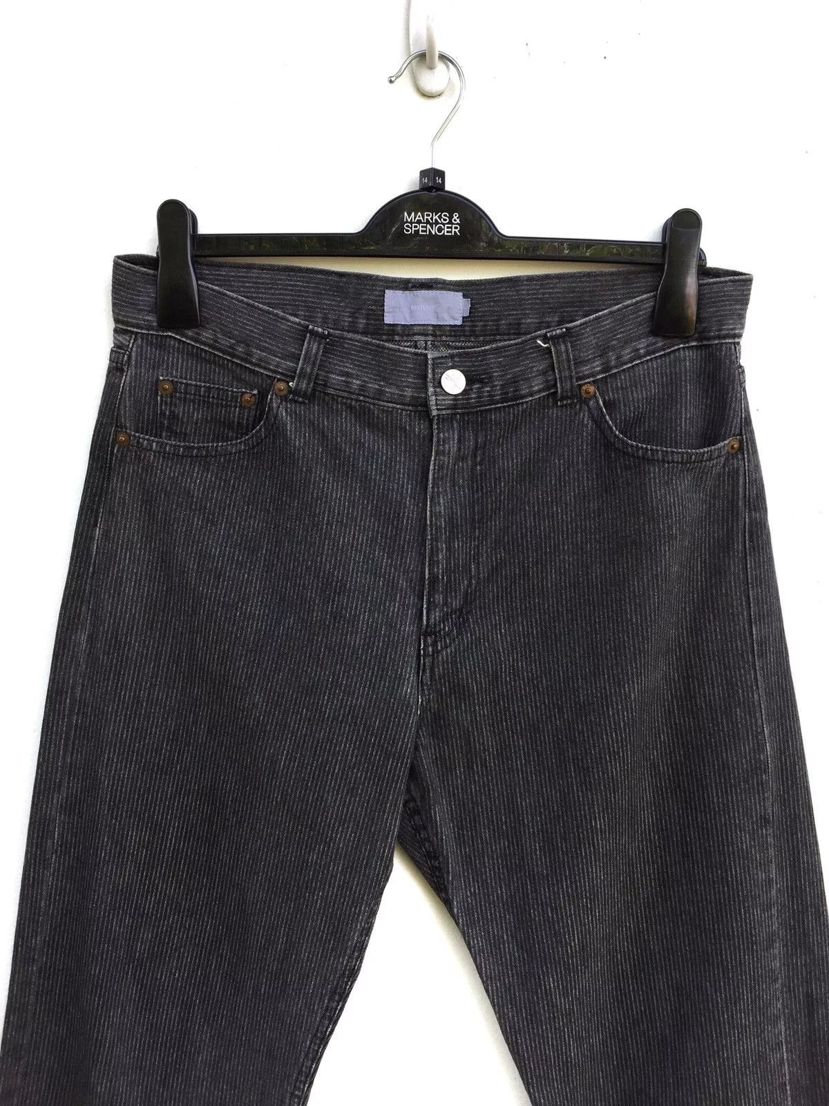 Devilock Denim Japanese Brand Devilock Pinstripes Denim Made In Japan Black