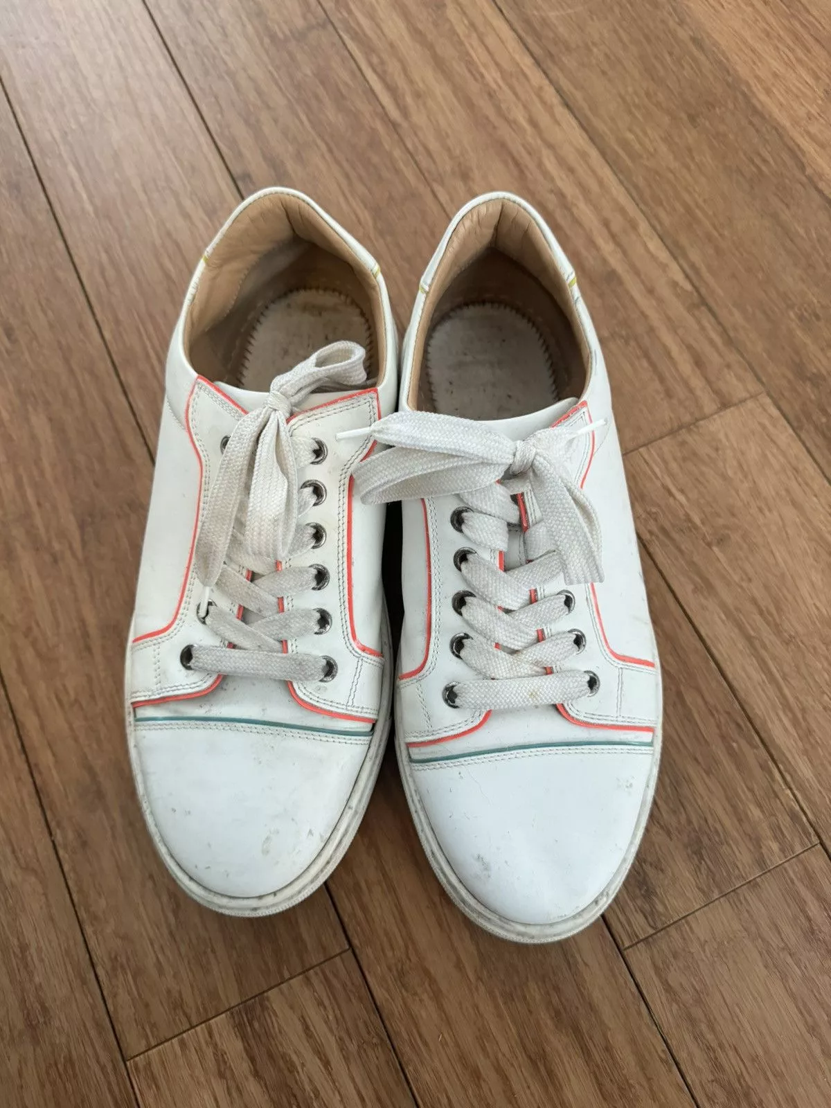 Christian Louboutin Low Top Sneakers Christian Louboutin Women White Sneakers