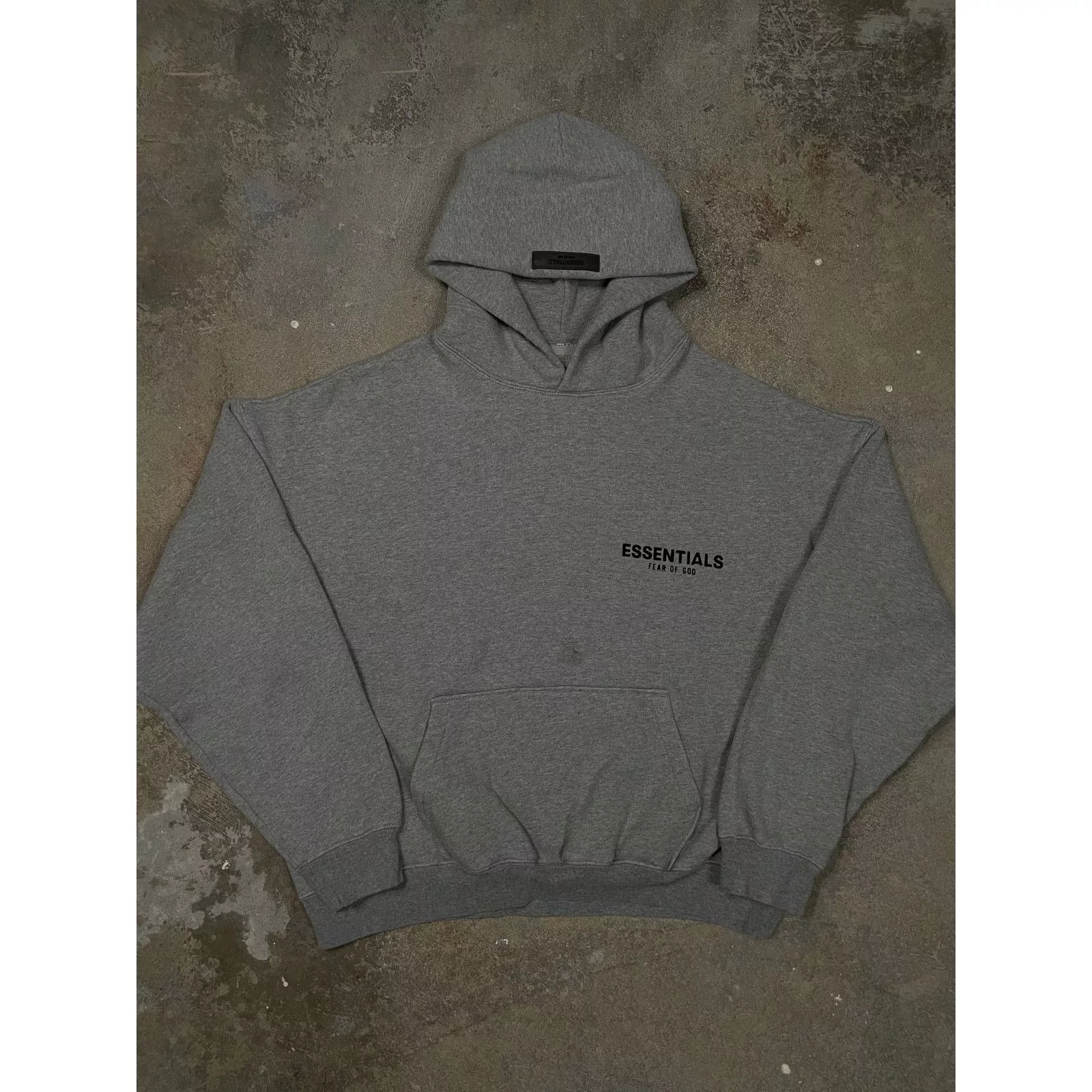 Essentials Sweatshirts Hoodies Essentials Hoodie Light Grey Small Used Gray