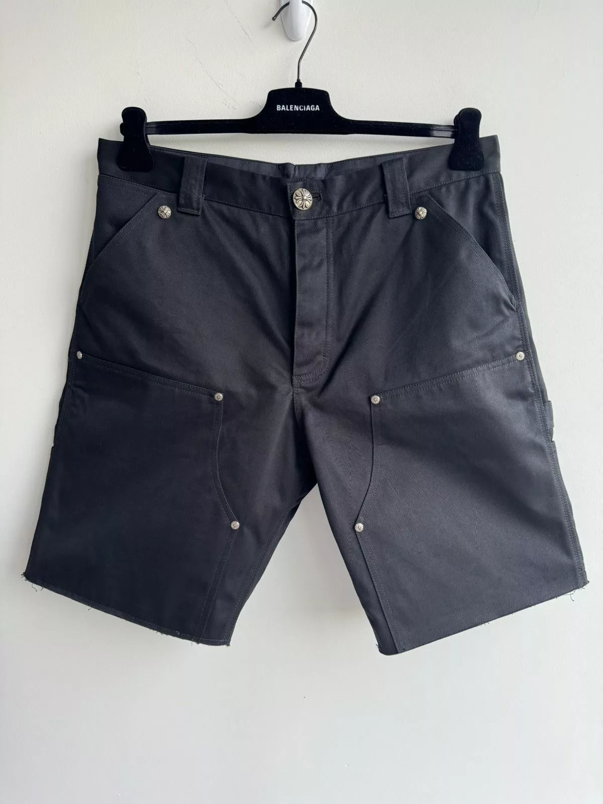 Chrome Hearts Shorts CHROME HEARTS CARPENTER SHORTS Black