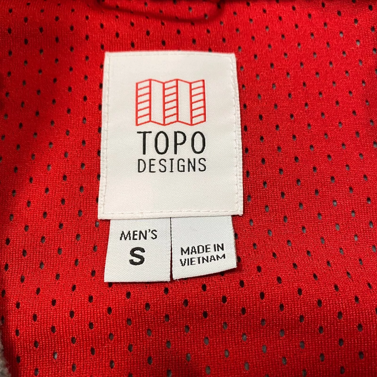 Topo Designs Light Jackets Topo Designs Mountain Fleece Pullover Jacket Mens S Gorpcore Blue