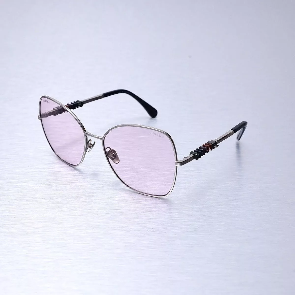 Chanel Sunglasses CHANEL 0CH4283 SUNGLASSES Silver