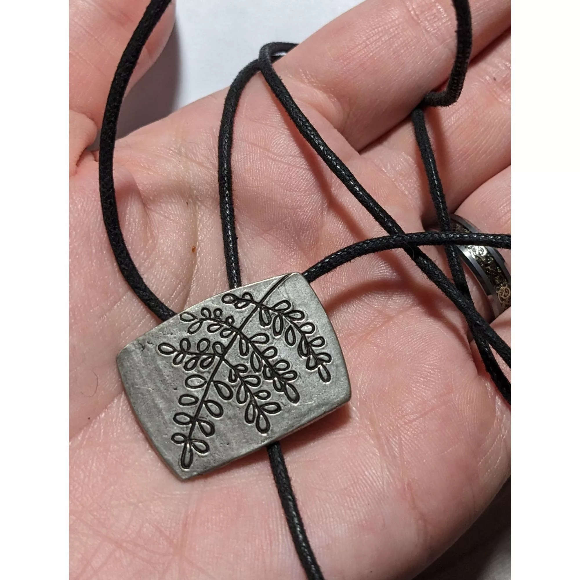 Other Necklaces Other Be Tender Silver Floral Neckalce