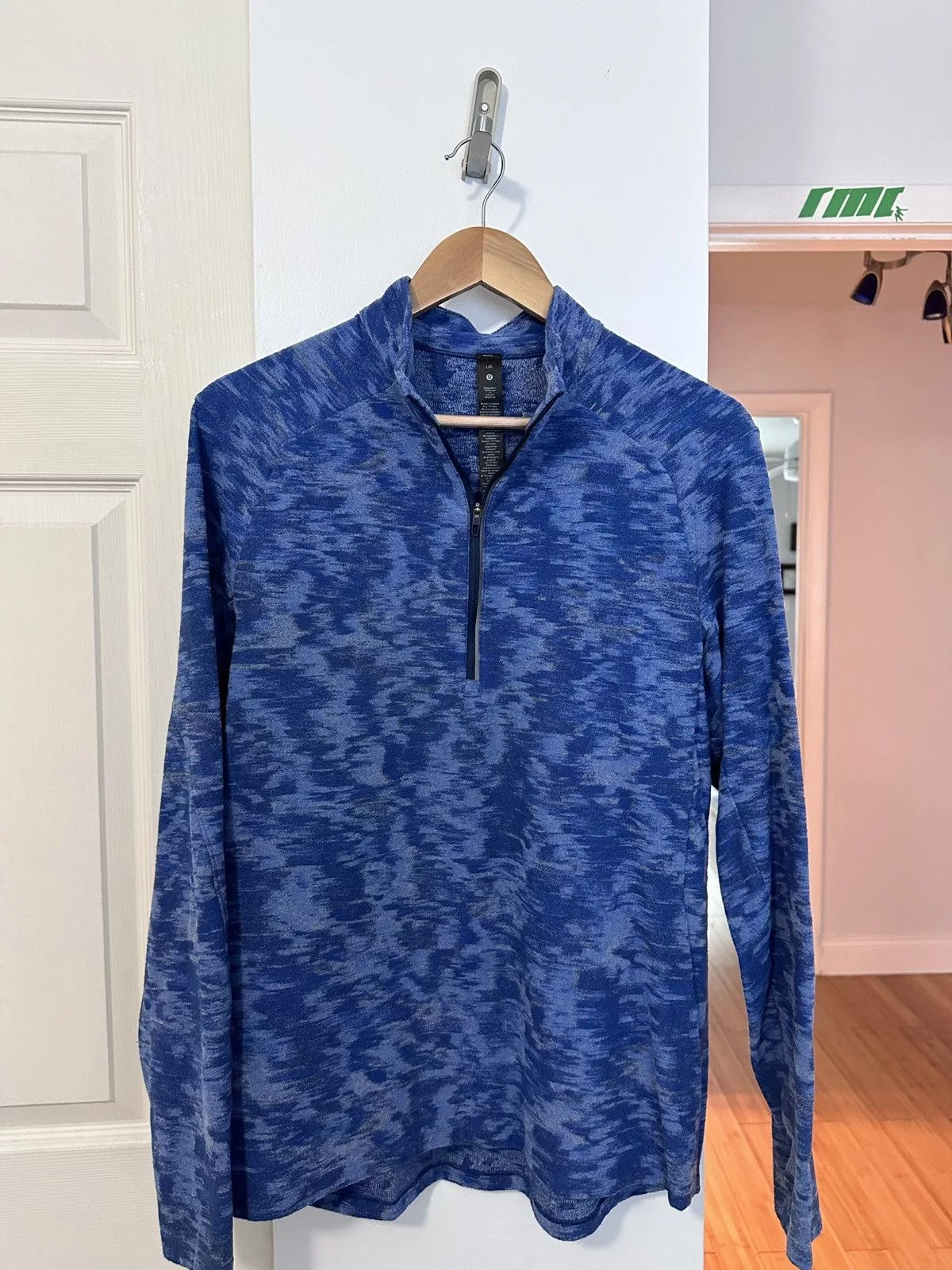 Lululemon Sweatshirts Hoodies Christmas exlusive Lululemon Mock/Half zip Blue