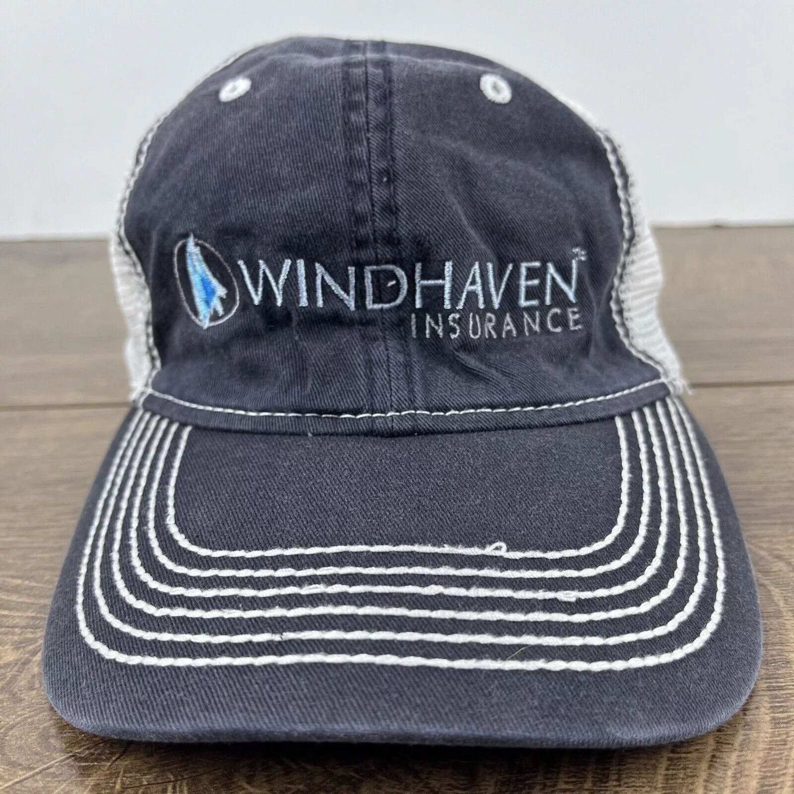 Other Hats Other Windhaven Insurance Hat Wind Haven Blue Adjustable Hat Blue