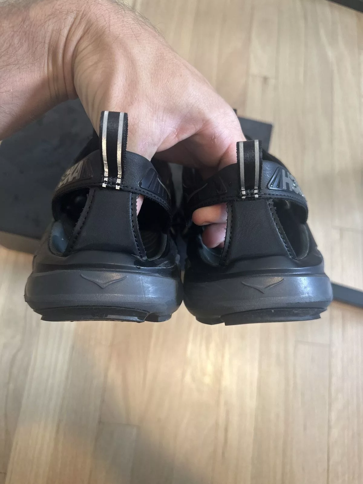Hoka Sandals Hoka Hopara I - black - size 11 - barely worn